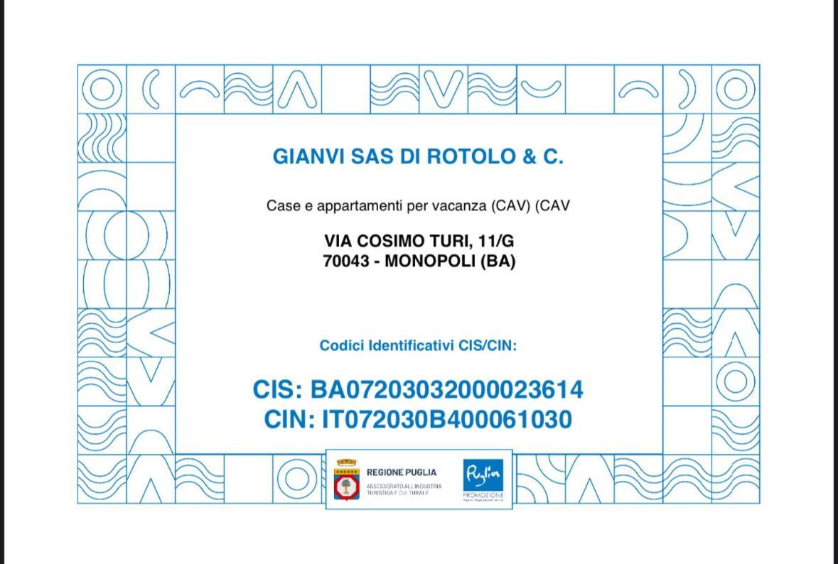 Apartmán Dimora San Vito Monopoli Exteriér fotografie